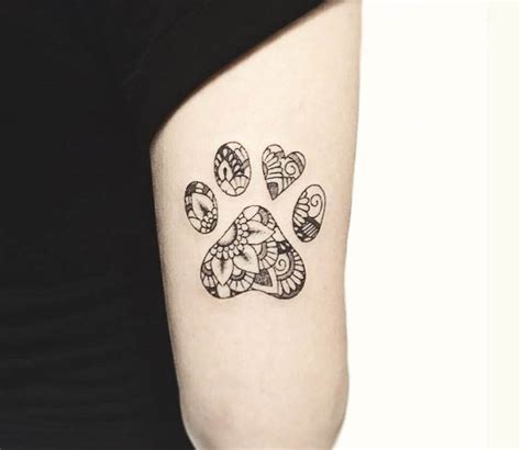 Animal Footprint Tattoo