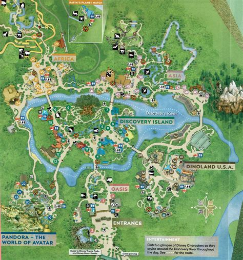 Printable Animal Kingdom Map