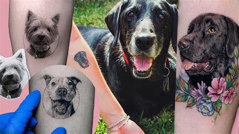 Animal portraits half sleeve tattoo