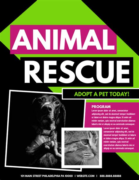 Animal Rescue Template 1