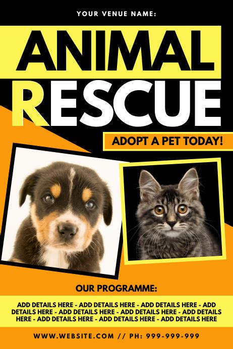 Animal Rescue Template 4