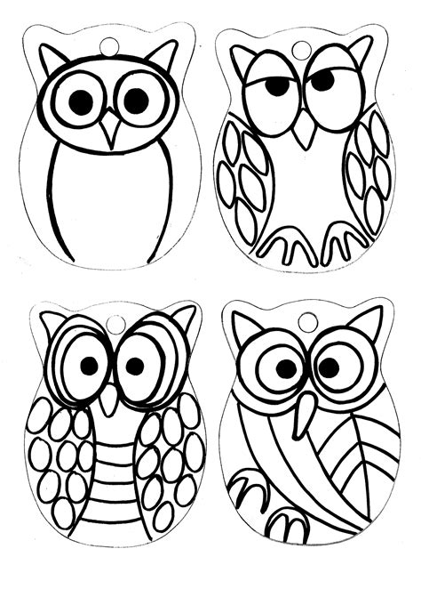 Animal Shrinky Dink Templates