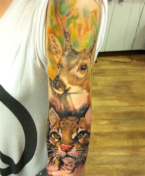 Animal tattoo designs for coloring