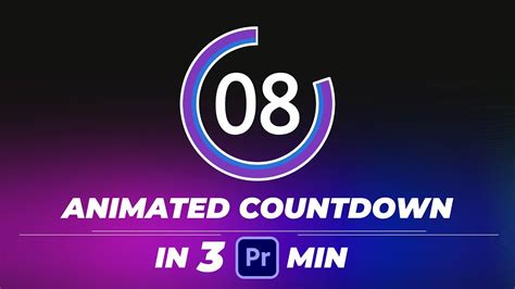 Animate Countdown Timer Adobe Premiere