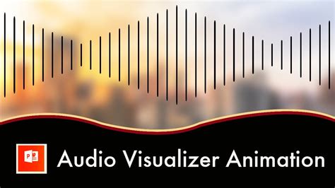 Animated Audio Visualizer Template