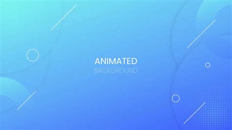 Animated Background Template