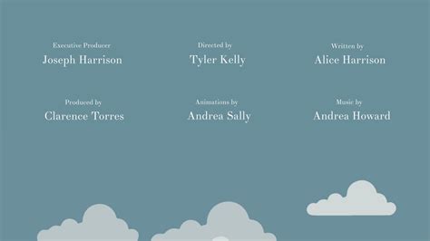 Animated Credits Template