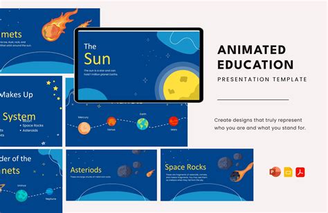 Animated Education Template Example