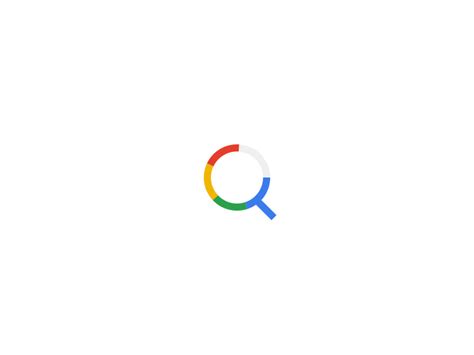 Animated Google Search Icon Template