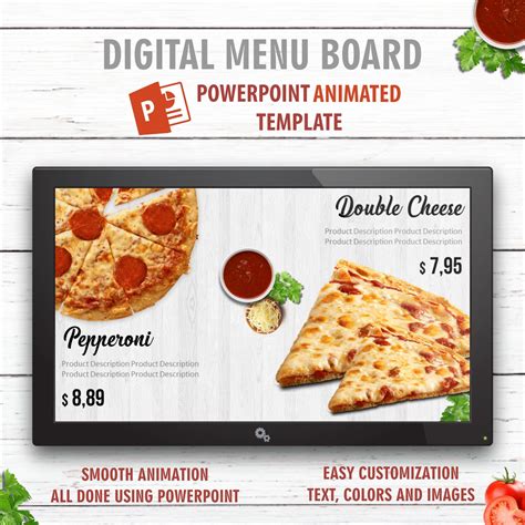 Animated Menu Template