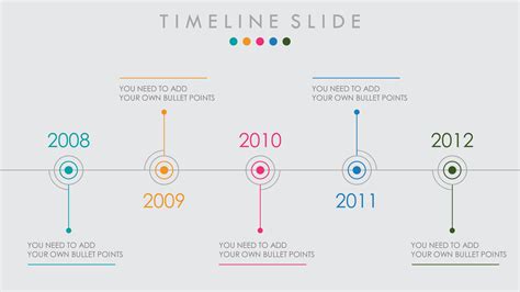 Animated PowerPoint Timeline Template