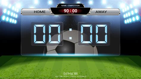 Animated Scoreboard Template