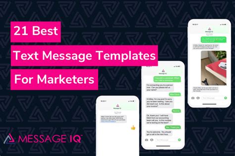 Animated Text Message Template for Advertising