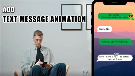 Animated Text Message Template for Blogging