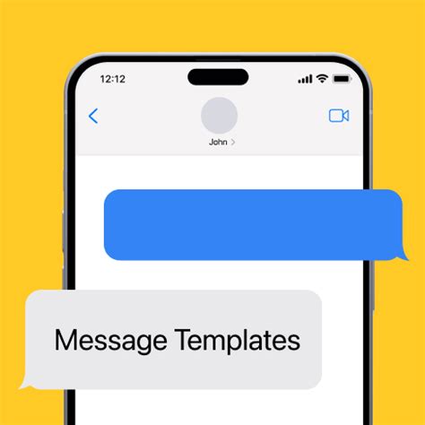 Animated Text Message Template for Education