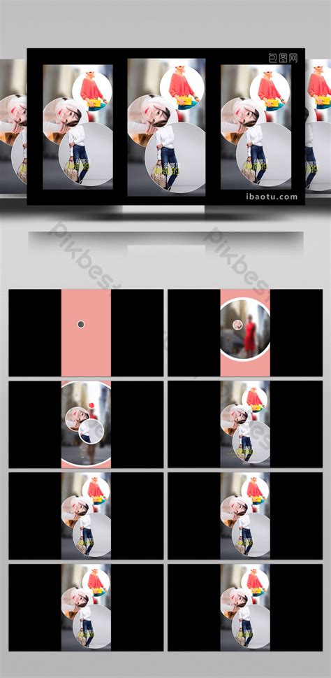 Animated Vertical Template for TikTok Videos