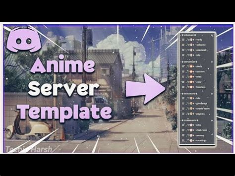 Anime and Manga Server Template