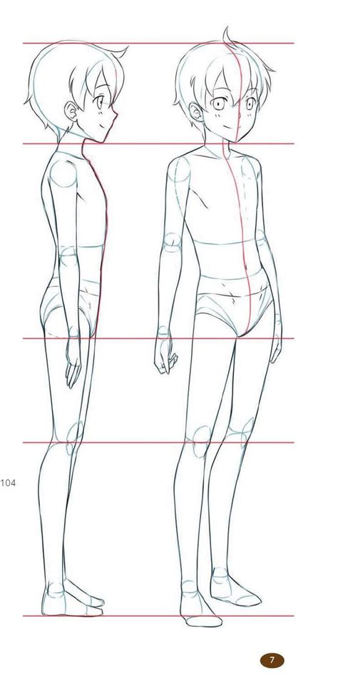 Anime body template 3