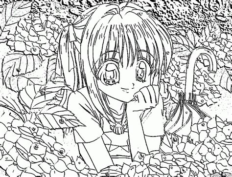 Anime Coloring Sheets Gallery Image 7