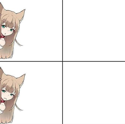 Anime Meme Template Blank Image 1