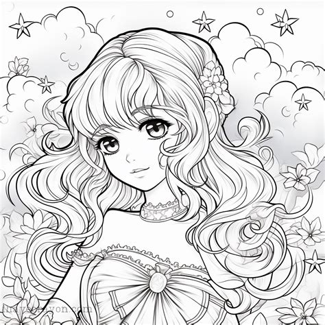 Anime Coloring Pages