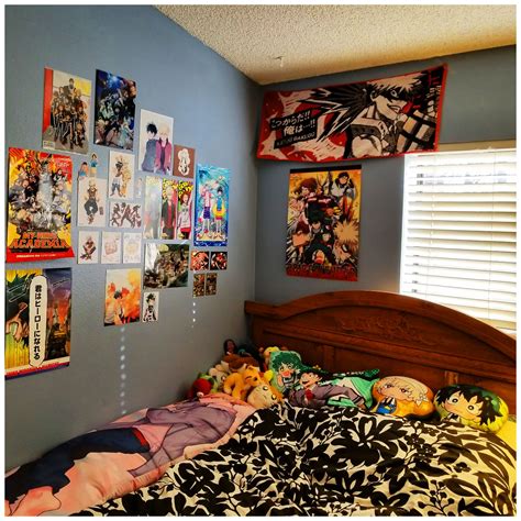 Anime Stickers for Bedroom Walls