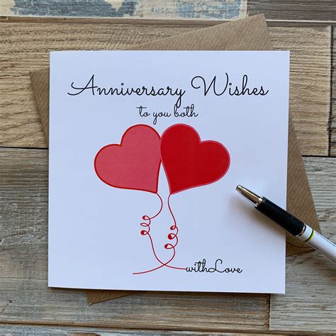 Anniversary card ideas