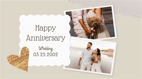 Anniversary Photo Album Slideshow Template