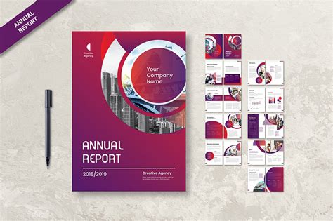 Annual Report Design Templates 2020