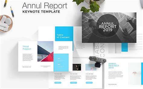 Annual Report Template Keynote