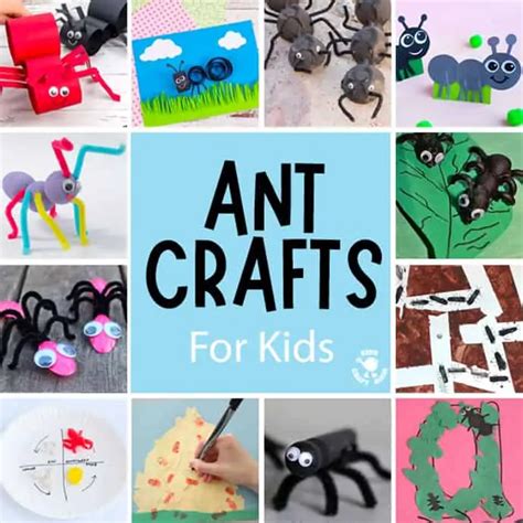 Ant-Themed Craft Ideas for Kids