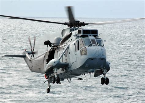 ASW helicopter in flight