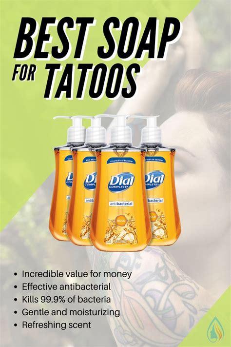 Antibacterial Soap for Tattoo Aftercare