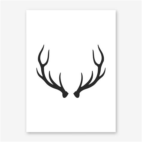 Antler prints and artwork