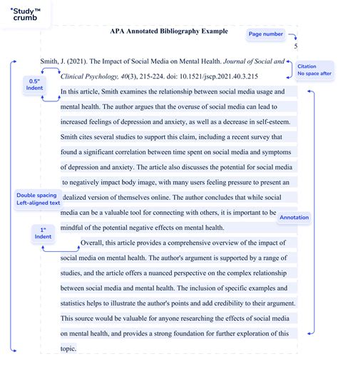 APA 7 Template Example