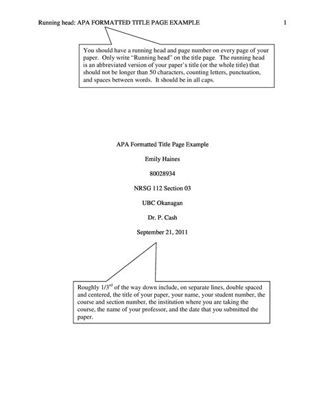 APA Style Outline Template Example 10