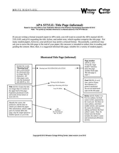 APA Style Outline Template Example 8