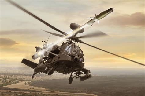 Apache Attack Helicopter Hydra 70 Rockets