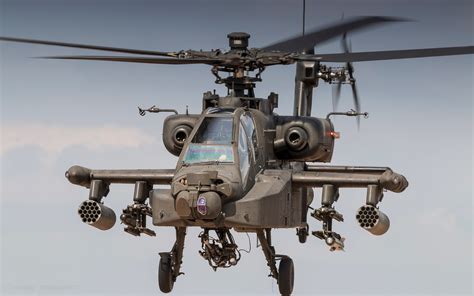 AH-64 Apache in Flight