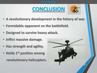 Apache Helicopter Conclusion