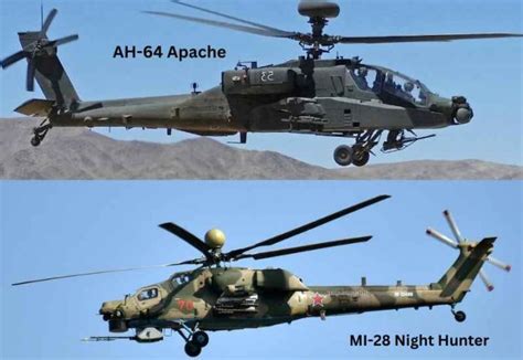 Apache Helicopter Variant Comparison