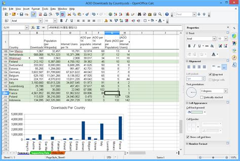 Apache OpenOffice Calc alternative to Excel