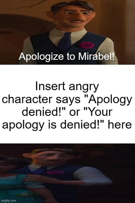 Apology Meme Template 1