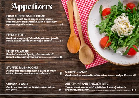 Appetizer Template