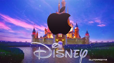 Apple and Disney logos side by side