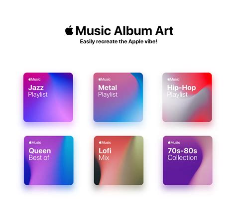 Apple Music Template Example