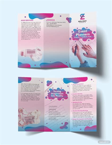 Apple Pages Brochure Template for Event