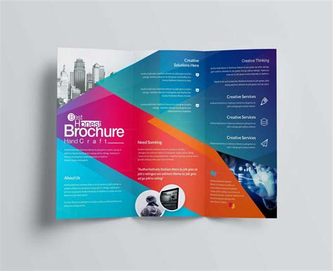 Apple Pages Brochure Template for Marketing