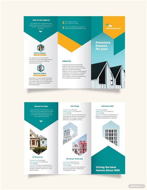 Apple Pages Brochure Template for Sales