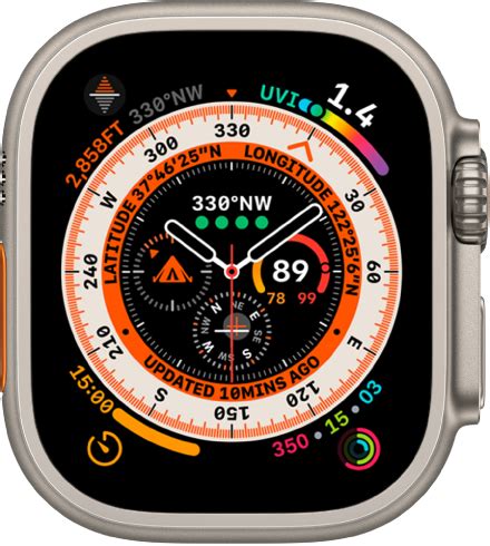 Apple Watch Ultra built-in apps